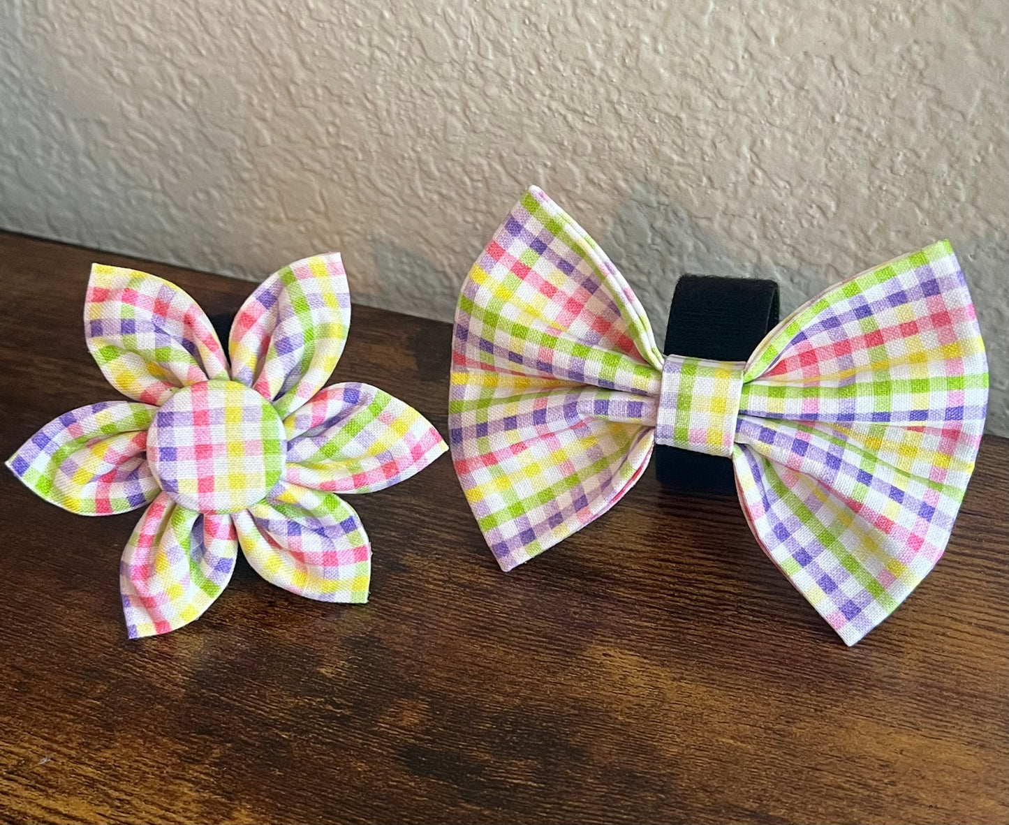 Spring Plaid Flower