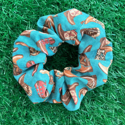 Boot Scootin Scrunchie