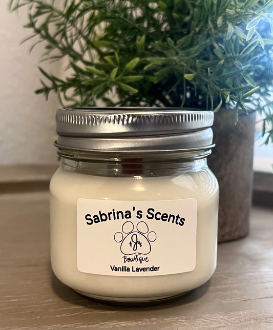 Sabrina’s Scents Candle - Vanilla Lavendar