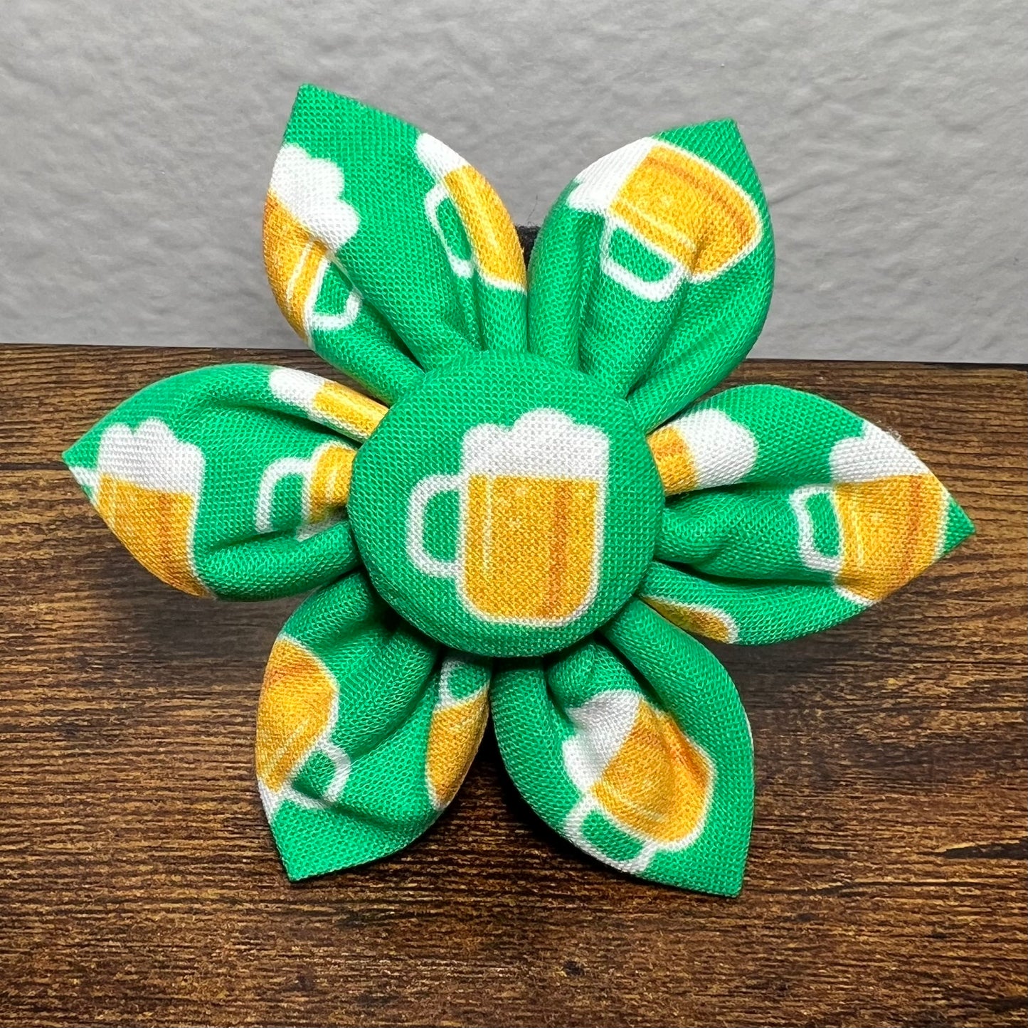 Green Cheers to Beer Flower