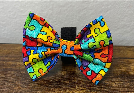 Autism Awareness Bow tie