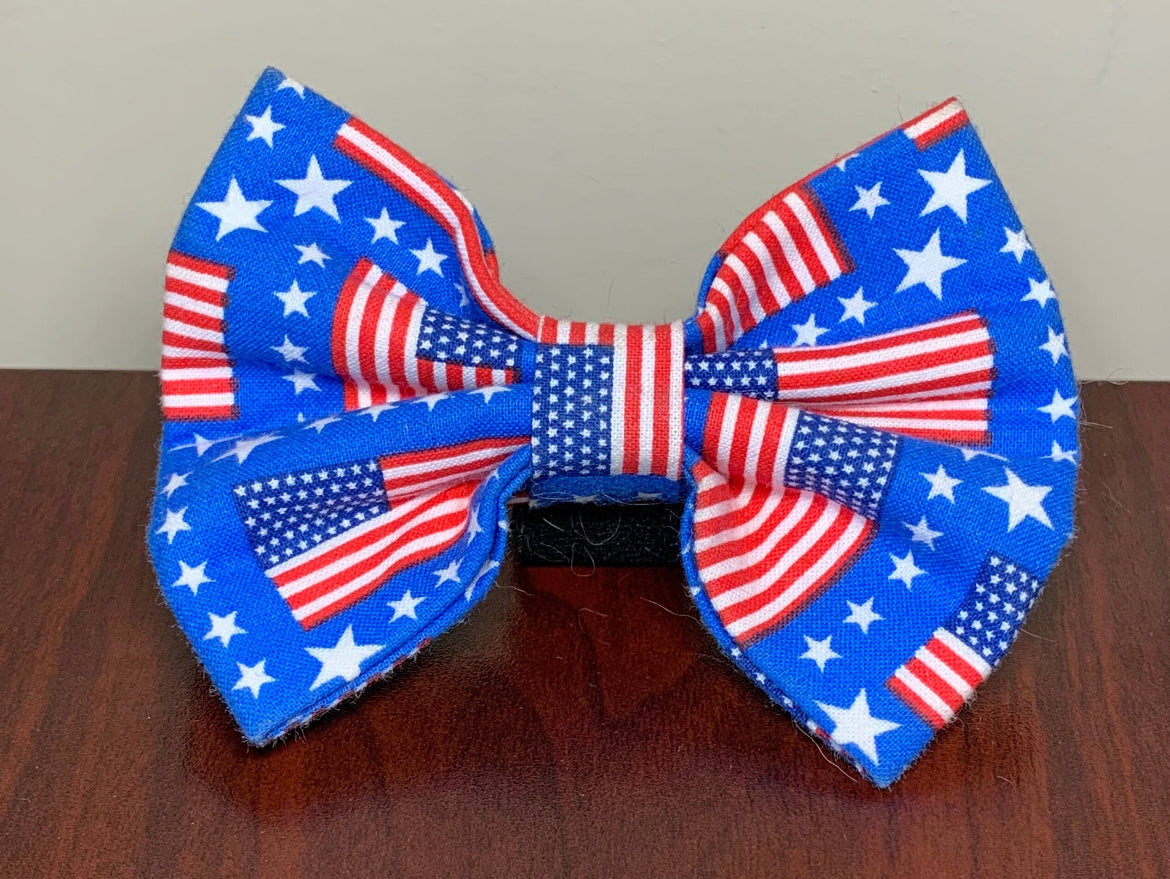 American Flag Bow tie