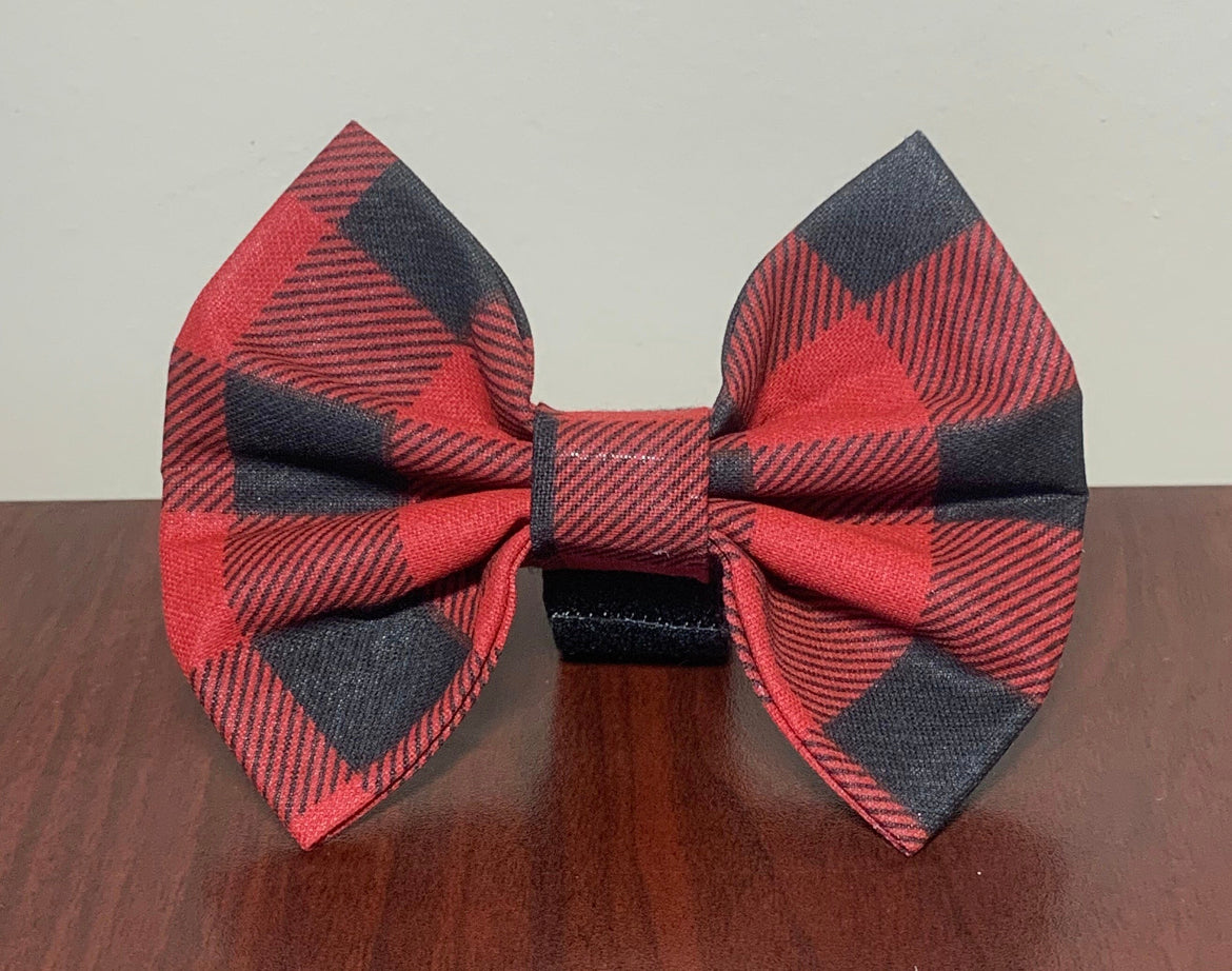 Buffalo Plaid Bow tie