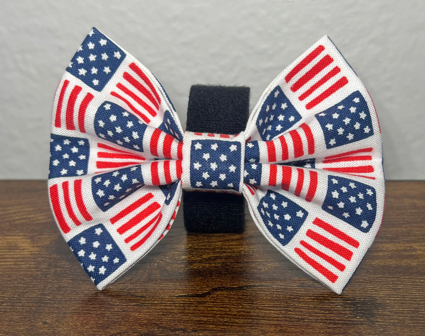 Patriotic Squares Bow tie