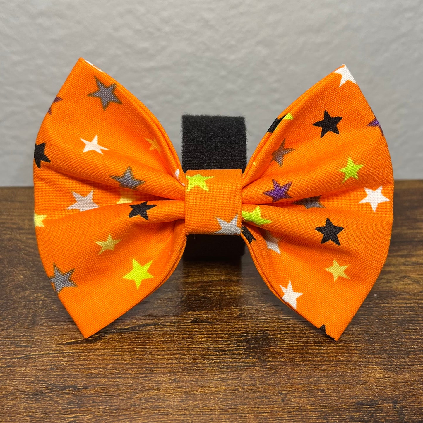 Halloween Stars Bow tie - Orange