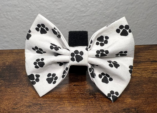 Paw Print Bow tie