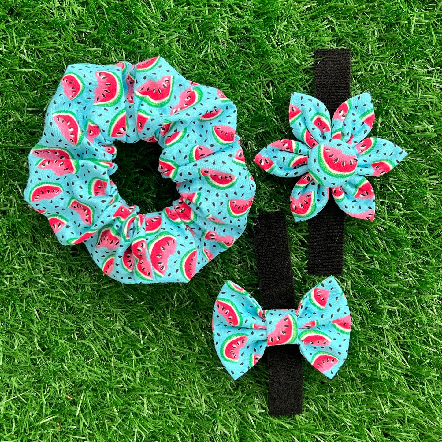 Watermelon Scrunchie