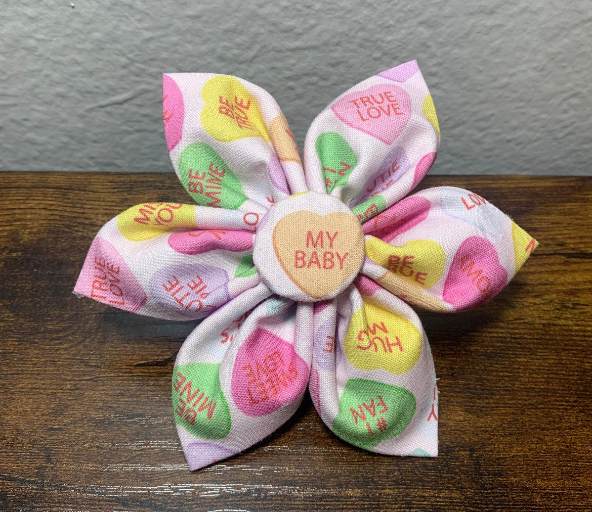 Candy Hearts Flower