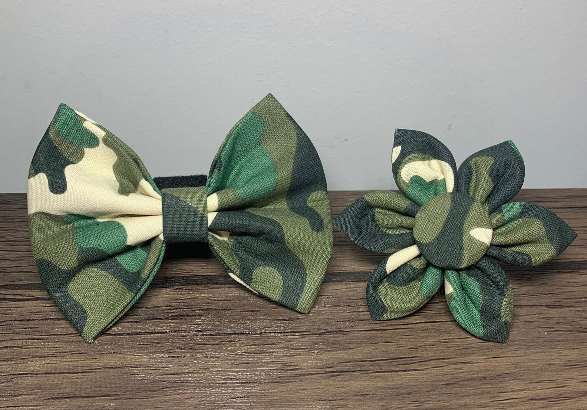 Camouflage Bow tie