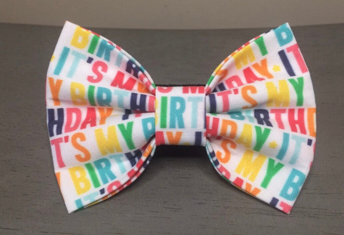 It’s My Birthday Bow tie