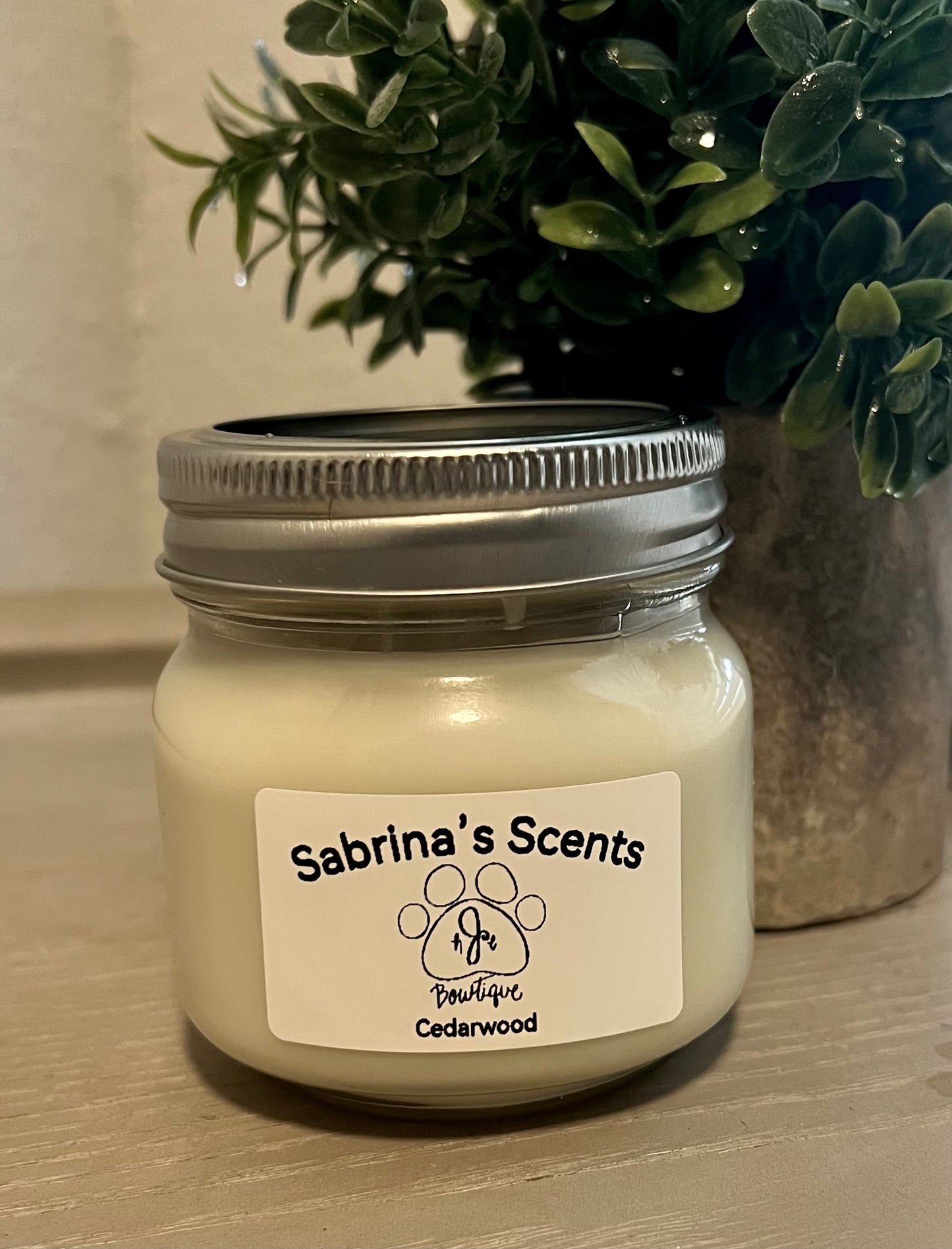 Sabrina’s Scents Candle - Cedarwood